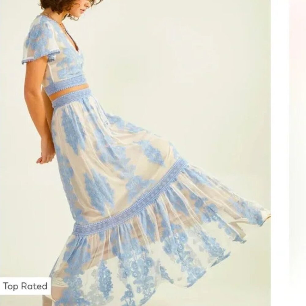 Altar'd State NWT Maude Floral 2 Piece Matching Set size S